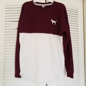 PINK campus long sleeve